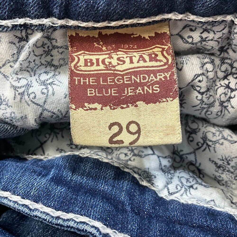 BIG STAR Rikki Low Rise Crop Jeans - Picture 6 of 7